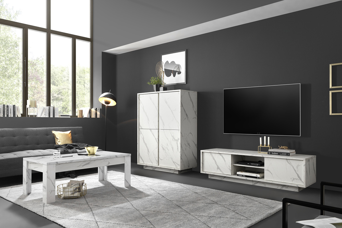 Carrara Komoda wysoka